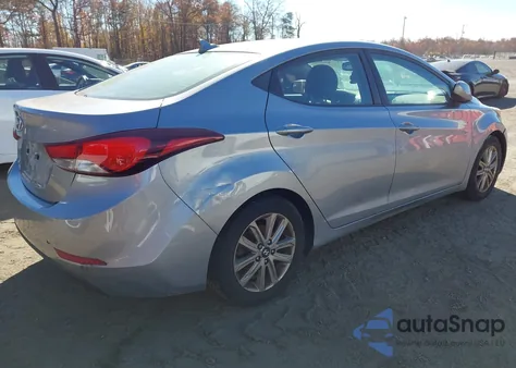 2015 Hyundai Elantra Se из США, поврежденный, VIN 5NPDH4AE8FH640996